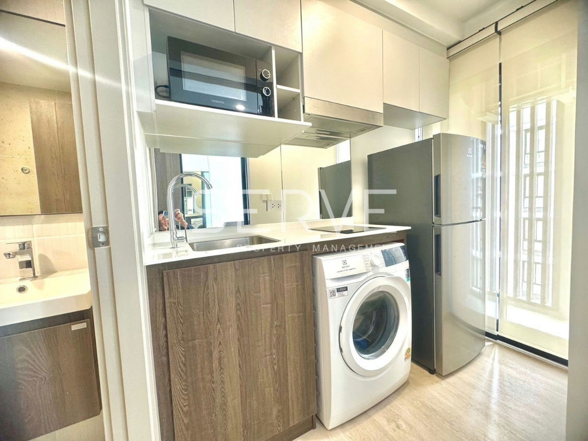picture Studio Nice Room Fully furnished New Condo Good Location BTS Khu Khot 120 m @  Nue Cross Khu Khot Station  - 4/9
