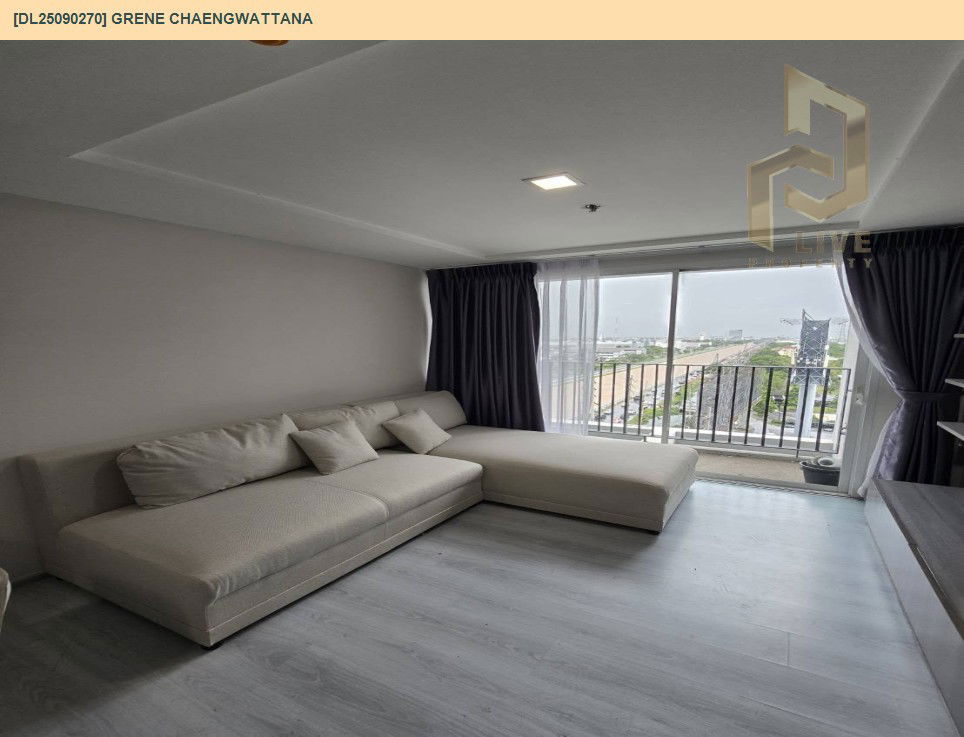 picture DL25090270 Condo for rent, Grene Chaengwattana near BTS ศรีรัช, ready to move in, call urgently 0656133286 LineID @655ebbvc - 2/14