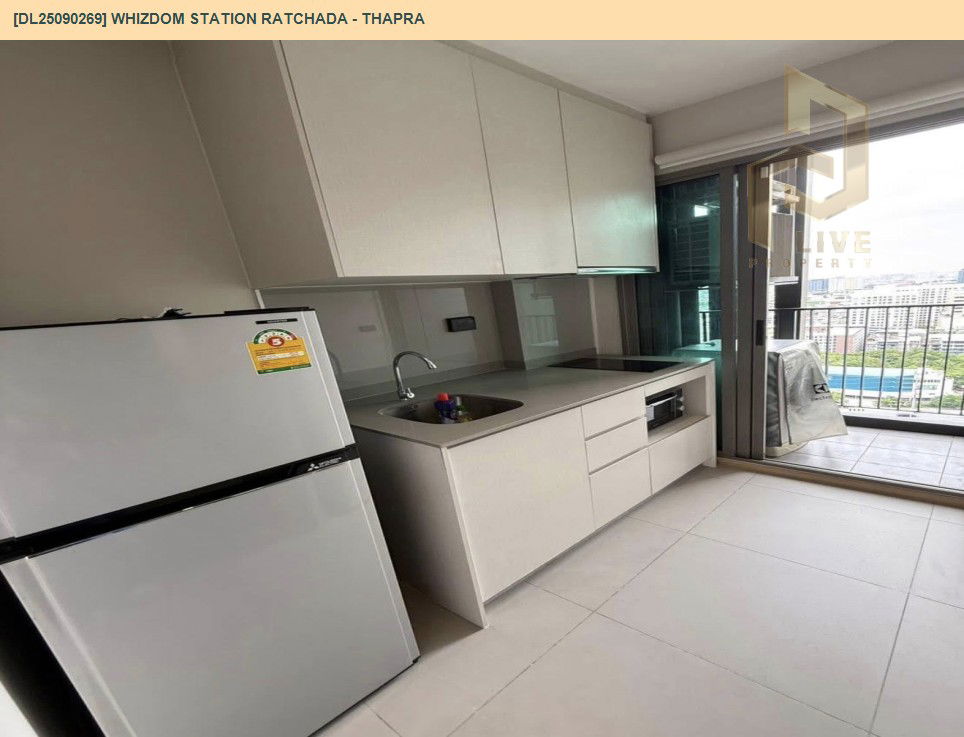 picture DL25090269 Condo for rent, Whizdom Station Ratchada - Thapra  near BTS Talat Phlu, ready to move in, call urgently 0656133286 LineID @655ebbvc - 11/12