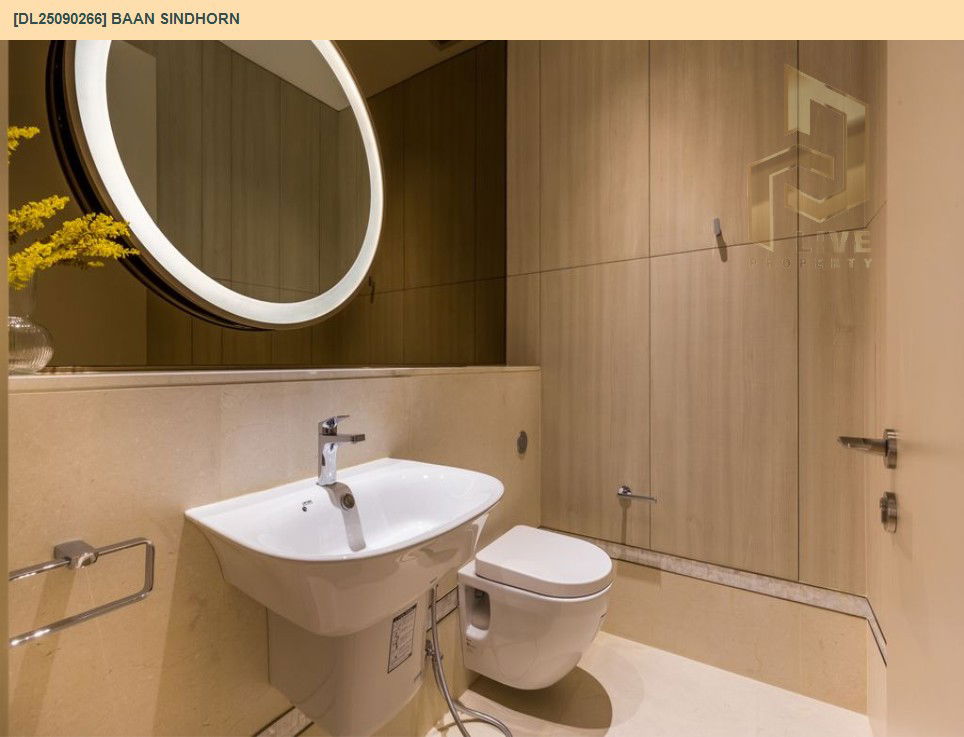 picture DL25090266 Condo for rent, Baan Sindhorn near -, ready to move in, call urgently 0656133286 LineID @655ebbvc - 7/37