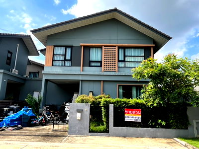 บ้านแฝด รังสิต คลองสอง : บ้านแฝด 2 ชั้น โครงการ อณาสิริ รังสิต-คลอง 2  (หลังริม) สไตล์ญี่ปุ่น ใกล้ ฟิวเจอร์พาร์ครังสิต ต.คลองสอง อ.คลองหลวง จ.ปทุมธานี ⚡ราคา 3,890,000 บาท⚡