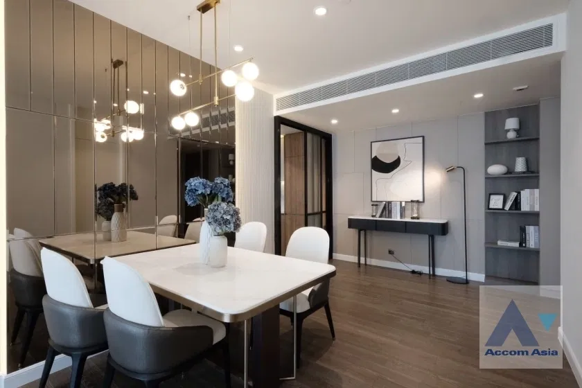 picture 🔼🔽 AccomA 📩 Super Luxury,Split-type Air,Fully Furnished 2 BR Condominium @Muniq Sukhumvit 23 (AA38811) - 4/13