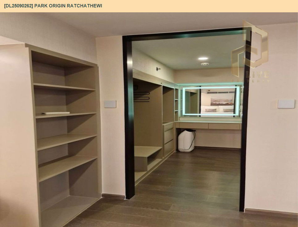 รูป DL25090262 ให้เช่าคอนโด พาร์ค ออริจิ้น ราชเทวี (PARK ORIGIN RATCHATHEWI) ใกล้ BTS ราชเทวี พร้อมเข้าอยู่ โทรด่วน 0638692663 LineID @655ebbvc - รูปที่ 7/14