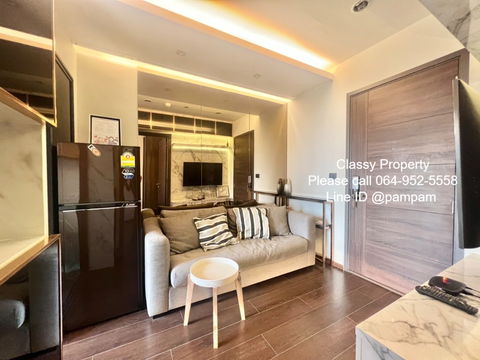 *** Condo for rent : C Ekkamai 1 Bedroom  Nice decorated Close kitchen Fully furnished Built-in furniture ***