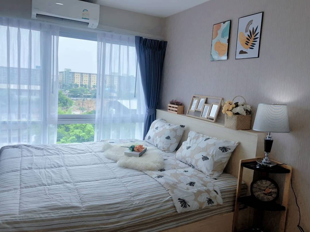 รูป ขายห้องขนาด 28 ตร.ม. บีคอนโด ม.กรุงเทพ - รูปที่ 10/11