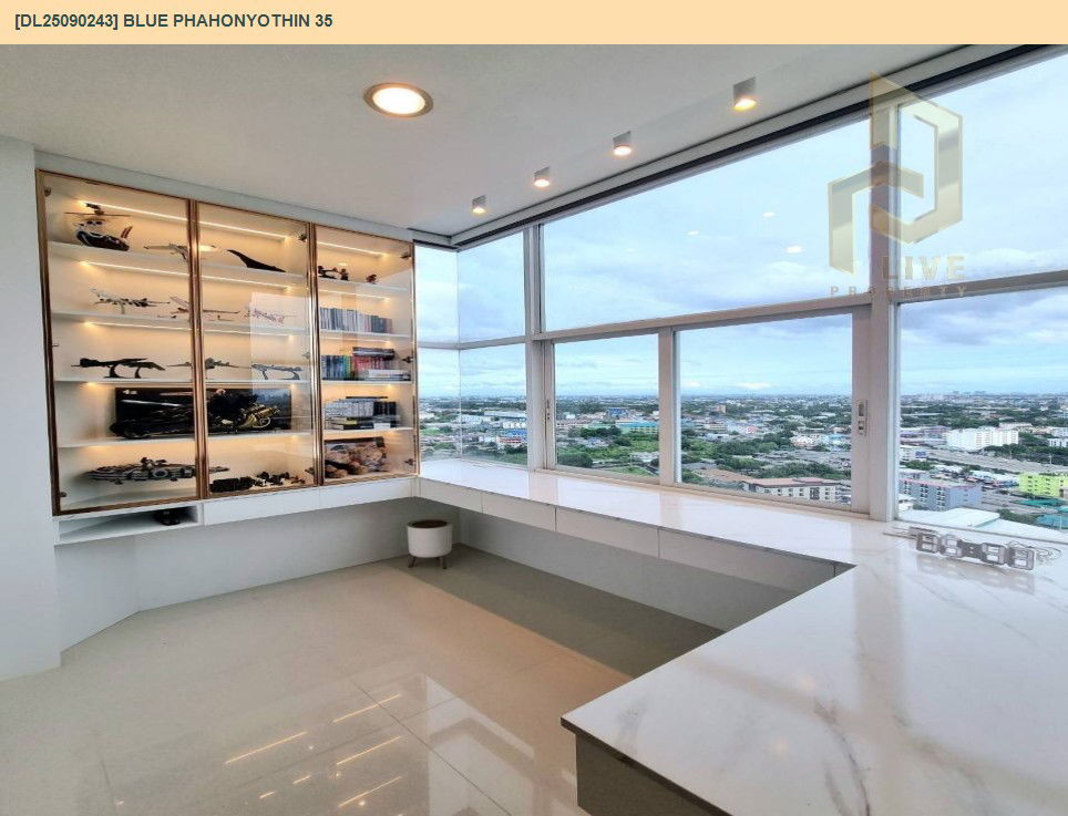 picture DL25090243 Condo for rent, Blue Phahonyothin 35 near -, ready to move in, call urgently 0656133286 LineID @655ebbvc - 9/13