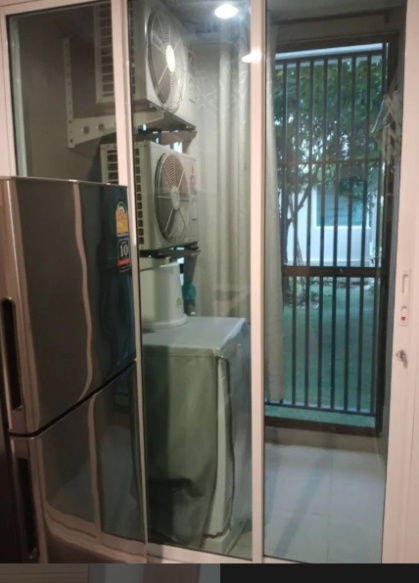รูป มีเครื่องซักผ้า คอนโด MT Residences คลองหลวง ตึก B ชั้น 1 แบบ 1 ห้องนอน 32 ตรม. ของครบ  8,000 บาท - รูปที่ 7/9