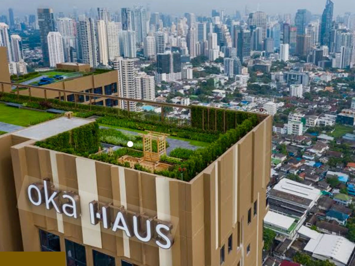 รูป ขายด่วน Oka Haus Sukhumvit 36 | 1 ห้องนอน แต่งครบ พร้อมอยู่ ราคาพิเศษกว่าประเมิน - รูปที่ 2/13