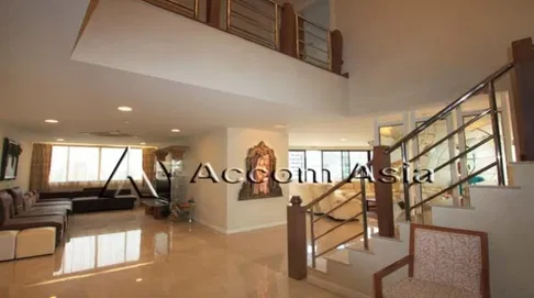 🔼🔽 AccomA 📩 Penthouse,Duplex Condo,Pet friendly 4 BR Condominium @President Park Sukhumvit 24   (1517712)