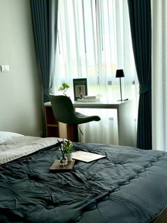 รูปภาพ Condo for rent: MONTE Rangsit Campus 🔥 Corner unit, 26 sq m. Move-in ready for only 12,000 baht/month. 3rd floor, Building A