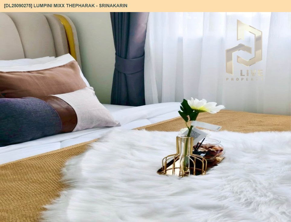 picture DL25090275 Condominium for sale  (LUMPINI MIXX THEPHARAK - SRINAKARIN) ready to move in. Call 0638692663 LineID@655ebbvc - 8/19