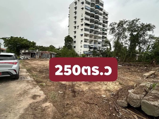 ขายที่ดินพัทยา ซอยชัยพฤกษ์ 4/4 พื้น 250 ตารางวา 