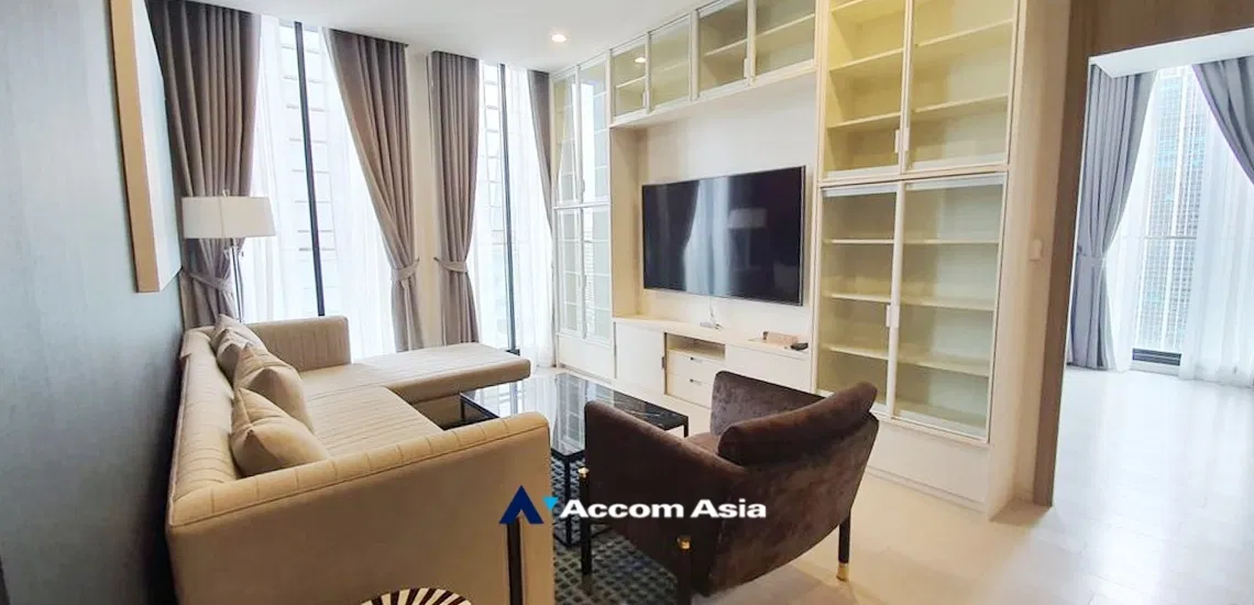 รูป 🔼🔽 AccomA 📩  2 BR Condominium @Noble Ploenchit (AA34053) - รูปที่ 1/8