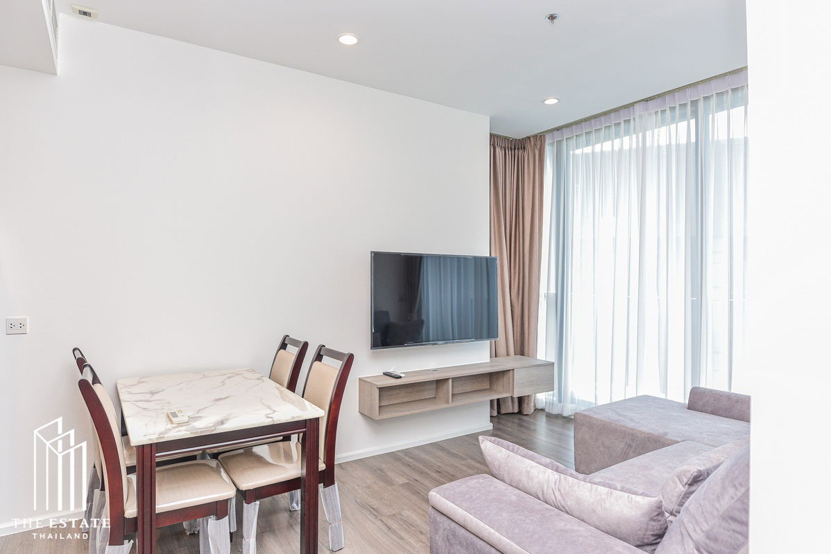 รูป For rent Whizdom Essence วิวเมืองกรุงเทพฯ และพื้นที่สีเขียว ขนาด 55.18 sq.m. 2 bedroom @35,000 Baht - รูปที่ 1/10