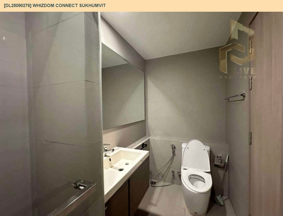picture DL25090276 Condo for rent, Whizdom Connect Sukhumvit near BTS Punnawithi, ready to move in, call urgently 0614453194 LineID @162cjixi - 12/13