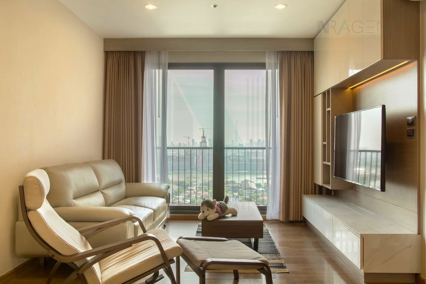 picture 🚩 For Rent Condo THE TREE RIO BANG - AOR STATION Building 1, Floor 26,2 bed room, Room size 61 sqm - 4/8