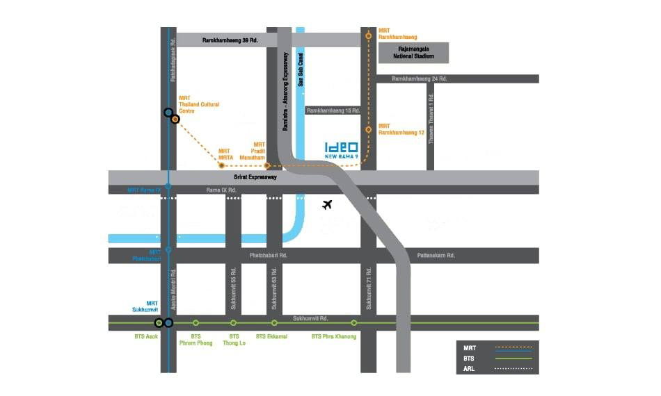 รูป ให้เช่า คอนโด ไอดีโอ โมบิ พระราม 9 MRT พระราม 9 80 เมตร - รูปที่ 13/16