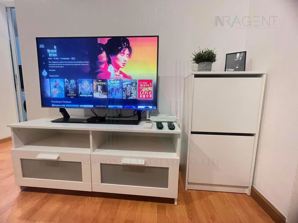 รูป 🚩 ให้เช่าคอนโด เดอะ เพรสซิเดนท์ สาทร - ราชพฤกษ์ 2 อาคาร 1 ชั้น 10 1 ห้องนอน ขนาด 30 ตรม ใกล้ Sky Walk บางหว้า - รูปที่ 7/8