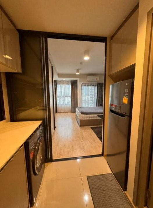 picture ✨ Washing machine included. Condo Ideo Sathorn-Wongwian Yai, 26 sq m, 14th floor, near BTS Wongwian Yai Station. 15,000 baht. 🏡💖 - 9/9