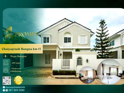 Houses for rent Samut Prakarn : CD03683 - Chaiyapruek Bangna km 15