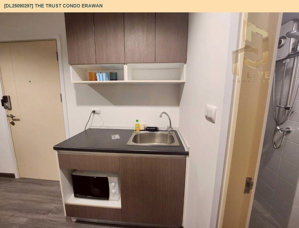 picture DL25090297 Condo for rent, The Trust Condo Erawan near BTS Chang Erawan, ready to move in, call urgently 0656133286 LineID @897iyzll - 6/12