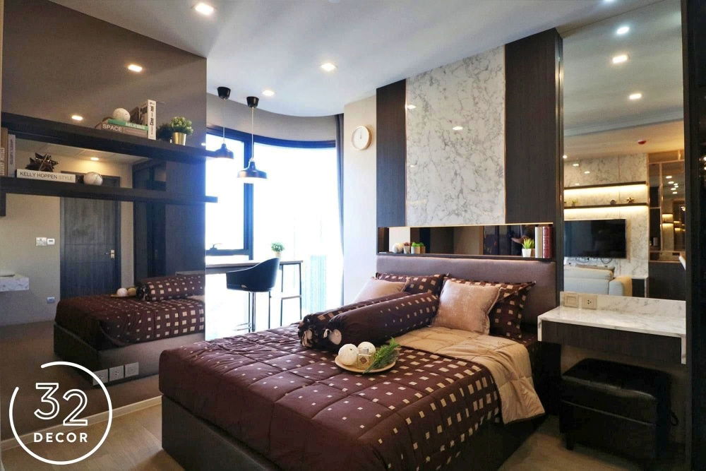 รูป TA8016📲LineID @556ryccg🚆1 ห้องนอน 36 ตรม ชั้น 34 Fully furnished Ashton Asoke | แอชตัน อโศก ใกล้ MRT สุขุมวิท BTS อโศก - รูปที่ 5/6