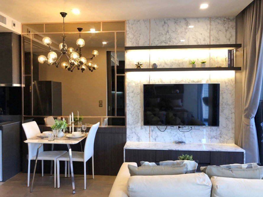 รูป TA8016📲LineID @556ryccg🚆1 ห้องนอน 36 ตรม ชั้น 34 Fully furnished Ashton Asoke | แอชตัน อโศก ใกล้ MRT สุขุมวิท BTS อโศก - รูปที่ 2/6