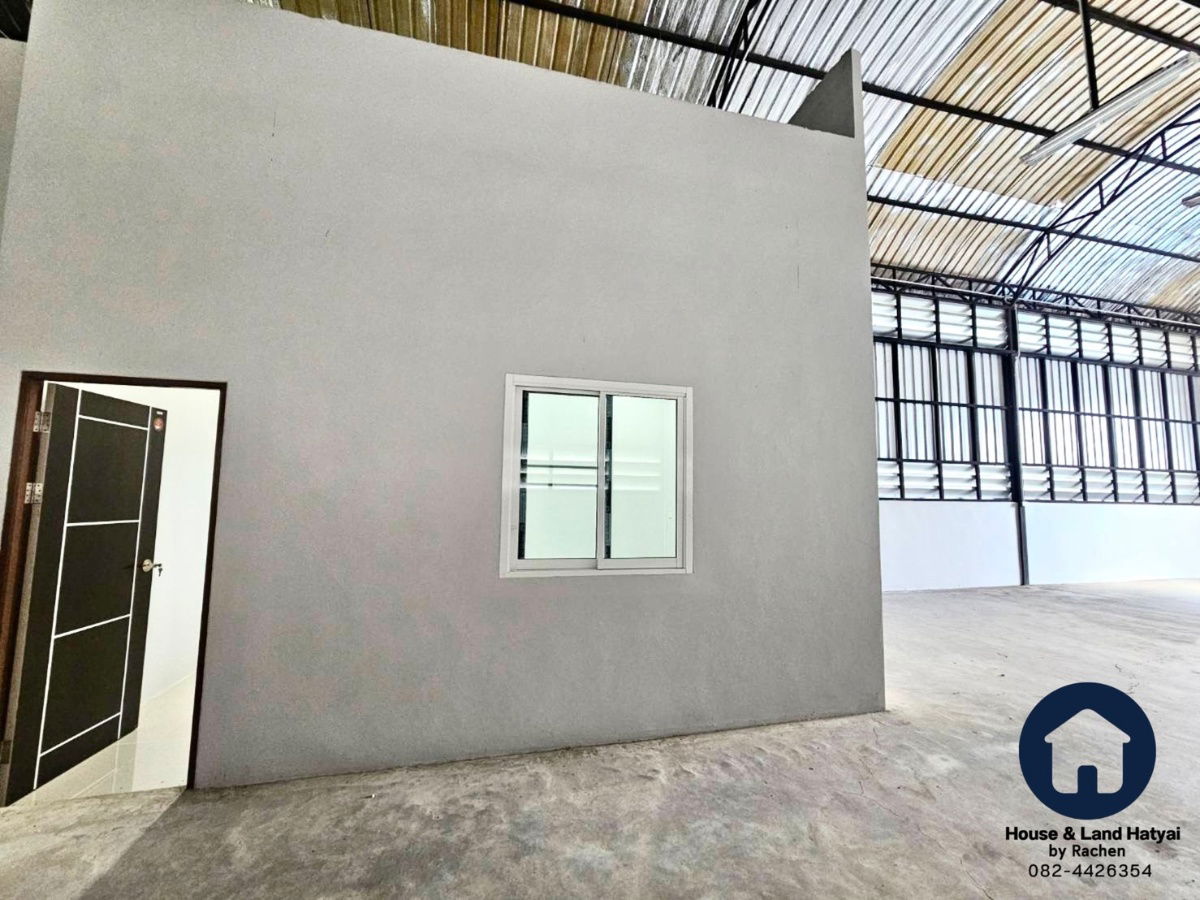 picture New warehouse for rent near Big C Khlong Hae, located in the Fitness Hero alley. ● 1 office room, rent 20,000 baht/month - 3/10