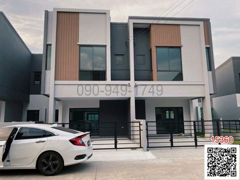 เช่า ทาวน์โฮมแฝด 2 ชั้น Pleno บางนา - อ่อนนุช 2 ใกล้สนามบินสุวรรณภูมิ  