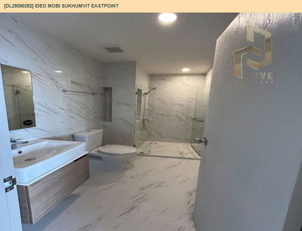 picture DL25090282 Condo for rent, IDEO Mobi Sukhumvit Eastpoint near BTS Bang Na, ready to move in, call urgently 0614453194 LineID @162cjixi - 7/10