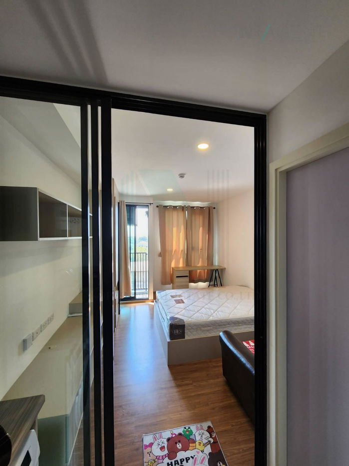 picture 🔺 For rent, The Origin Ram 209 Interchange STUDIO, 6th floor, near Minburi market. - 1/8