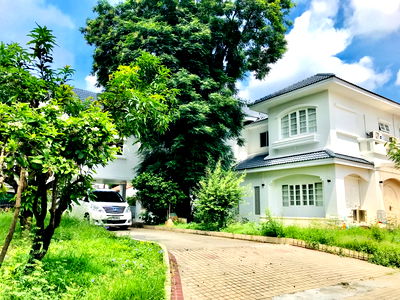 บ้านเดี่ยว กรุงเทพมหานคร : ขายบ้านลดาวัลย์ ปิ่นเกล้า บรมราชชนนี 366 ตารางวา บ้านเดี่ยว 2 หลัง