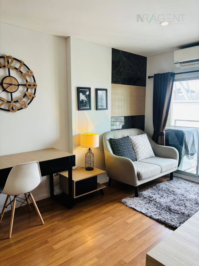 picture 📌 For Sell Condo LUMPINI PLACE BANGNA KM.3 Building 1, Floor 8,1 bed room, Room size 26 sqm - 3/8