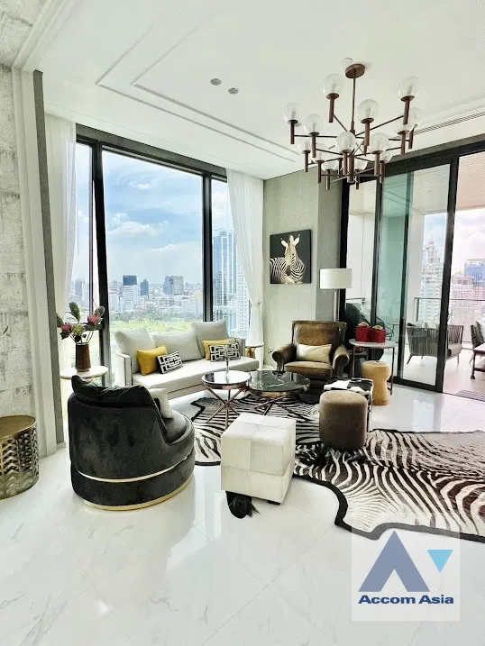 รูป 🔼🔽 AccomA 📩  4 BR Condominium @The Residences at Sindhorn Kempinski Hotel Bangkok (AA40271) - รูปที่ 4/9