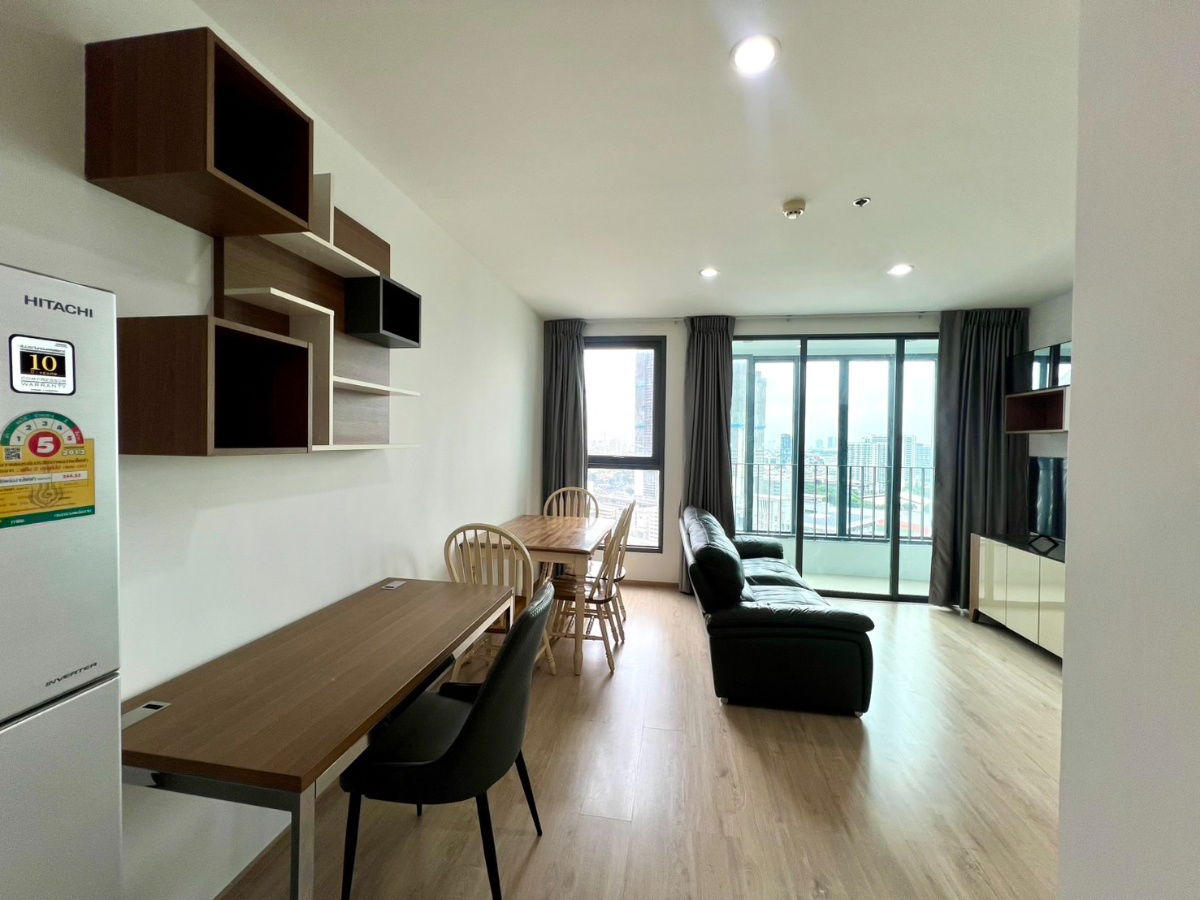 picture For Rent : Ideo Q Chula-Samyan  (2 bed, 1 bath) 50 sq.m. 38,000 THB  Ready to move in  - 4/22