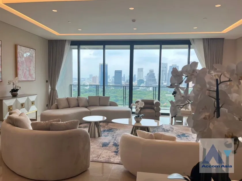 รูป 🔼🔽 AccomA 📩 Penthouse,Big Balcony 5 BR Condominium @The Residences at Sindhorn Kempinski Hotel Bangkok (AA40113) - รูปที่ 4/20
