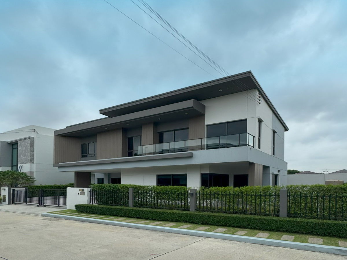 รูป P ขายบ้านเดี่ยว 2 ชั้นหมู่บ้านเวนิว ไอดี มอเตอร์เวย์ พระราม 9 75 ตารางวา - รูปที่ 17/19