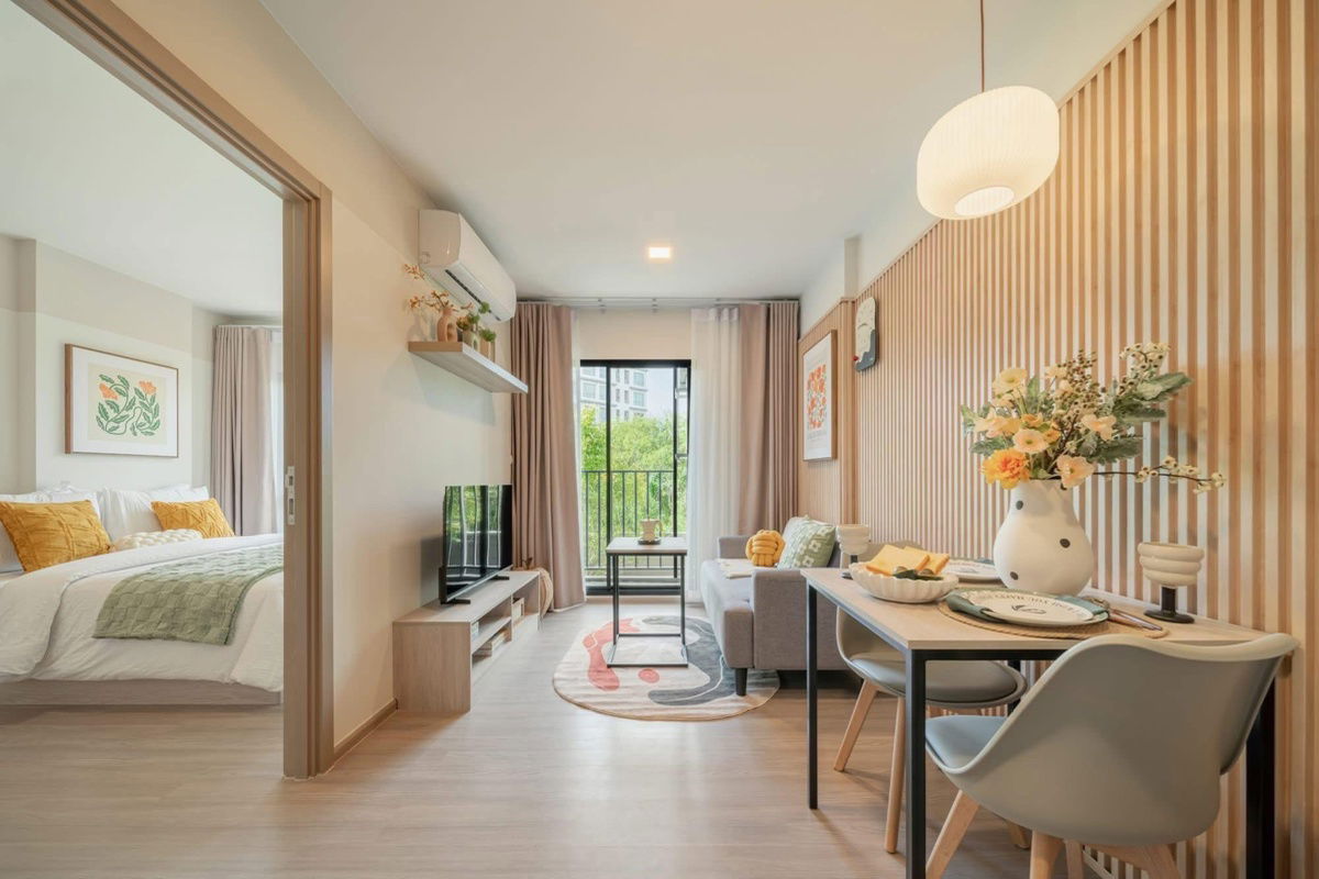 รูป จะลงทุนหรืออยู่เองก็คุ้ม‼️ Dcondo sense⛱️ เริ่มต้น 1.59 ล้าน ใกล้หาดบางแสน ใกล้ม.บูรพา📌📞061-6161426/065-4496399 🟢LINE: @wsrcondo  - รูปที่ 2/5