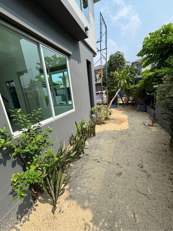 รูป ขายบ้านแฝด หมู่บ้านInizio 3 ปิ่นเกล้า-วงแหวน บ้านมุม สภาพดีเยี่ยม - รูปที่ 11/12