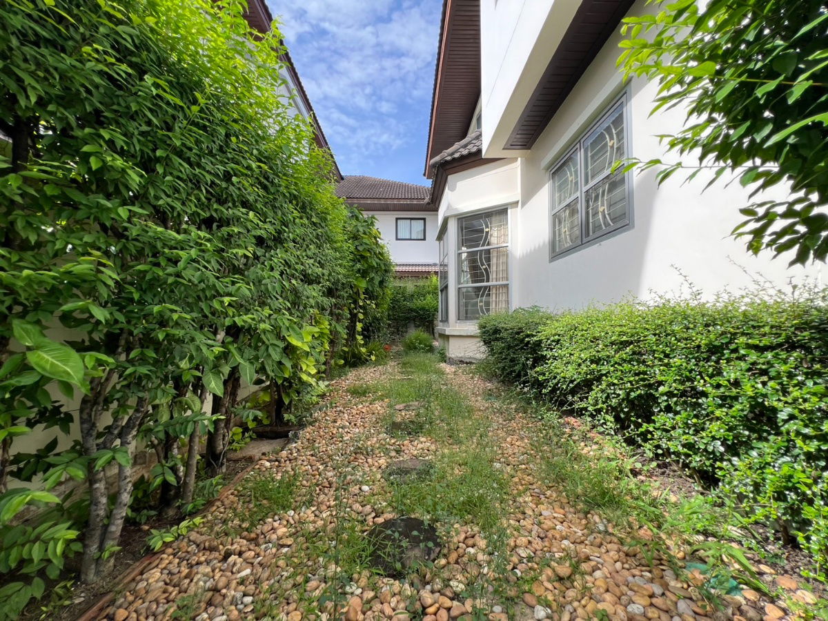 รูป บ้านเดี่ยวสายไหม หลังมุม ร่มรื่น น่าอยู่ บ้านแมกไม้ ซอยเพิ่มสิน 38 - รูปที่ 10/20