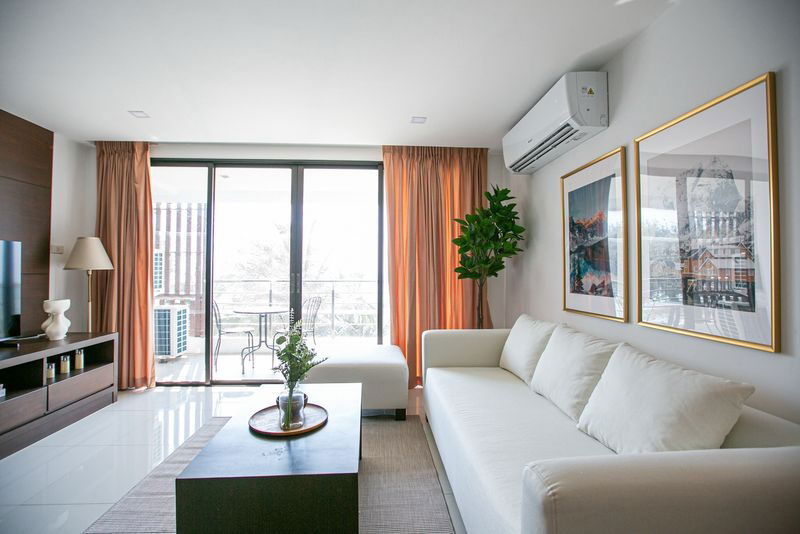picture Luxury condo for rent, Golden Coast Sriracha Phase 1, beautiful room, fully furnished,move in ready - 1/18