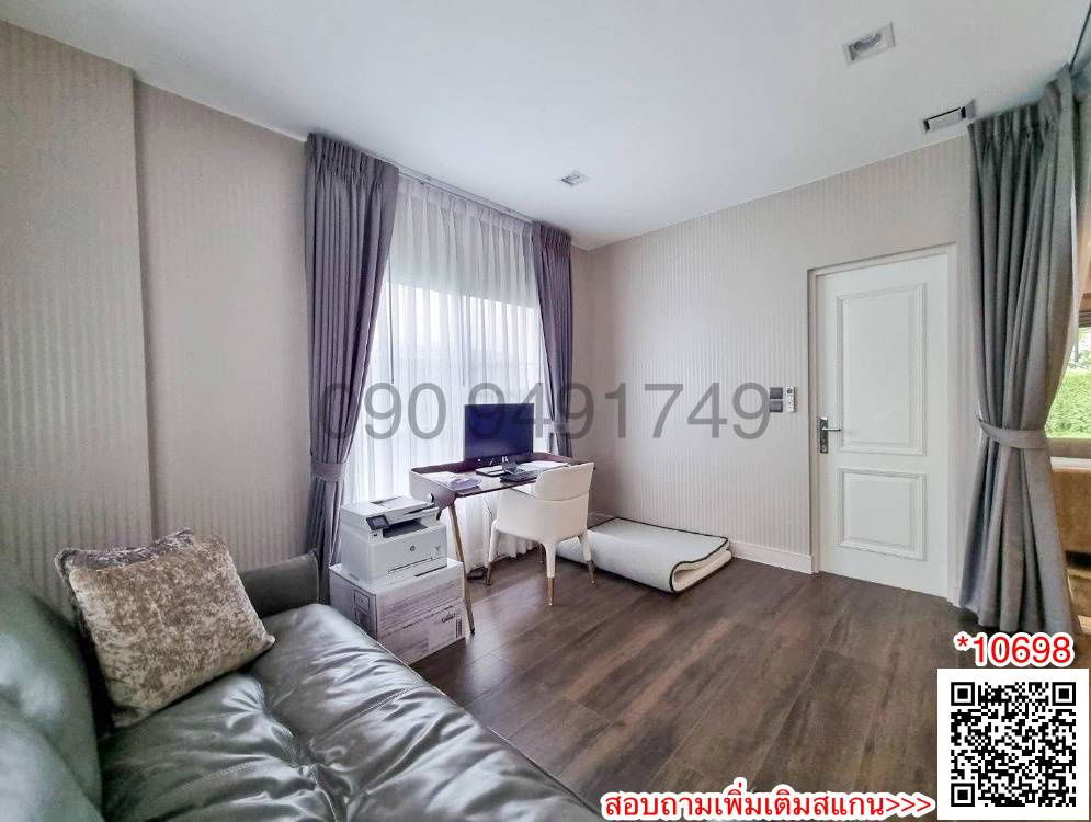 รูป เช่า บ้านเดี่ยว หมู่บ้าน นันทวัน รามอินทรา-พหลโยธิน 50 ใกล้ทางด่วนเอกมัย-รามอินทรา และรถไฟฟ้าสายสีเขียว สถานีสายหยุด - รูปที่ 13/23