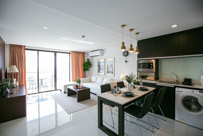 picture Luxury condo for rent, Golden Coast Sriracha Phase 1, beautiful room, fully furnished,move in ready - 9/18