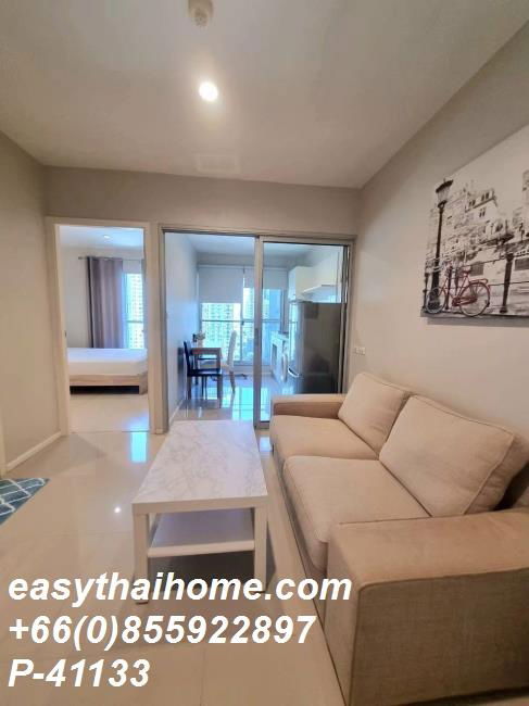 รูป P-41133 ให้เช่าคอนโด แอสไพร์ พระราม 9 Huai Khwang, Bangkok พร้อมอยู่ ราคาถูก Line Id @easythaihome 085-592-2897 - รูปที่ 6/7