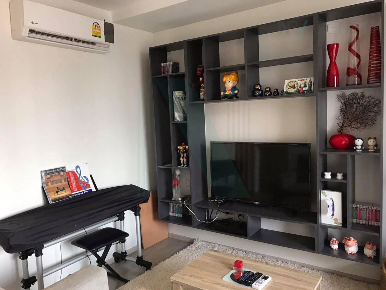 picture 🚩 For Rent Condo MAESTRO 02 RUAMRUDEE Building 1, Floor 8,1 bed room, Room size 28 sqm - 3/8