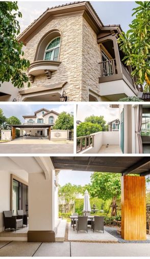 ให้เช่าบ้านเดี่ยว 4 ห้องนอน 295 ตร.ม. 108 ตร.ว. นันทวัน รามอินทรา - พหลโยธิน 50
