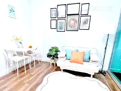 Condos for rent BTS On Nut : 🎉 For Rent Condo A SPACE ME SUKHUMVIT 77 Building A, Floor 2,1 bed room, Room size 29.00 sqm