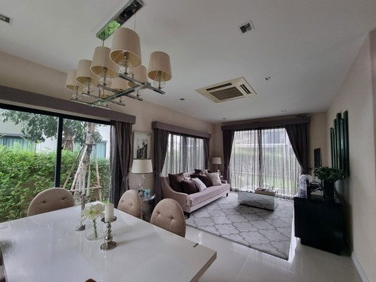 picture svs216 Single house for rent in Burasiri Wongwaen On Nut, new house, Soi Jemo - 7/18