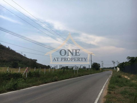 Land for sale, Hua Hin 112, Soi Hua Na 21, size 19 rai 59.6 sq wa, near Pineapple Valley Golf Club Hua Hin.