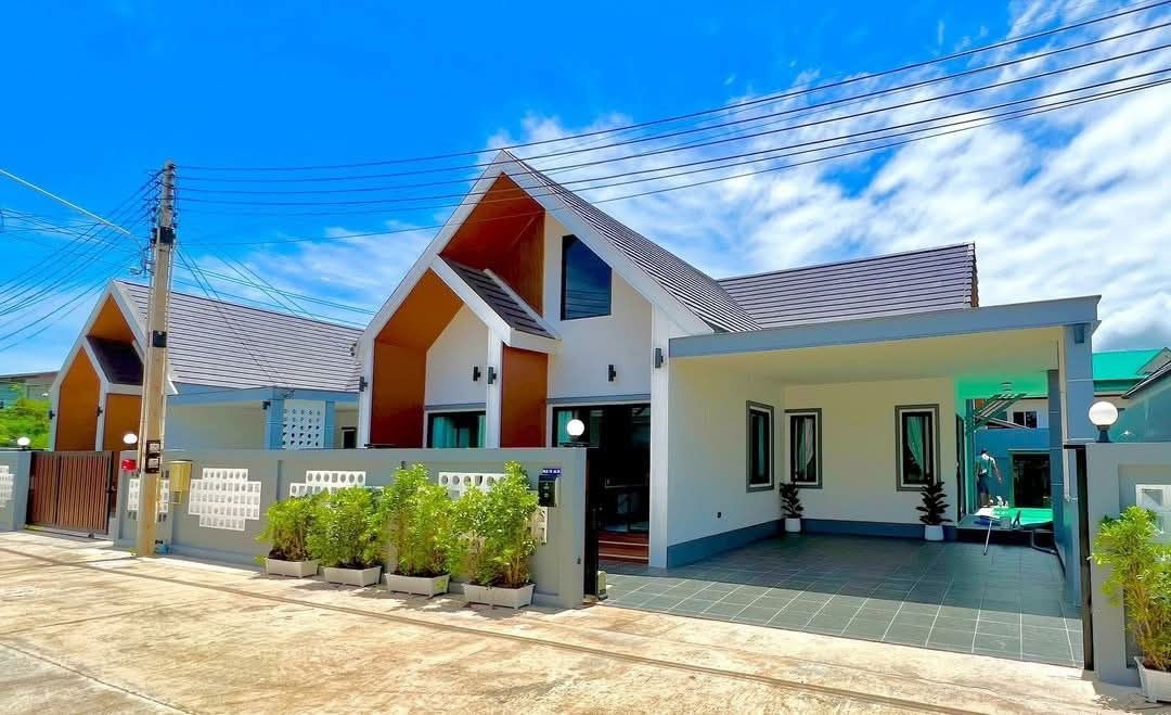รูป ขายบ้านเดี่ยวสไตล์นอร์ดิก ใกล้ทะเล 500 เมตร - รูปที่ 1/19